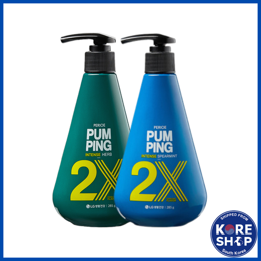 [Perioe] 2x 強效抽牙膏 285g (2 Pack - Spearmint, Herb)