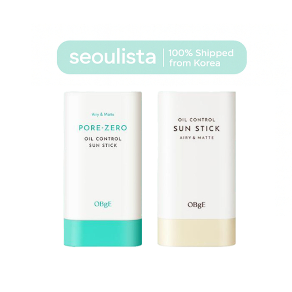 OBgE Pore-ZERO 控油防曬棒 18g SPF 50+ PA++++ & Airy & Matte 控油防曬棒