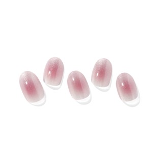【ohora】 凝膠指甲貼(彩繪) N Glow Blush 官方旗艦店/大理石/漸變/粉色