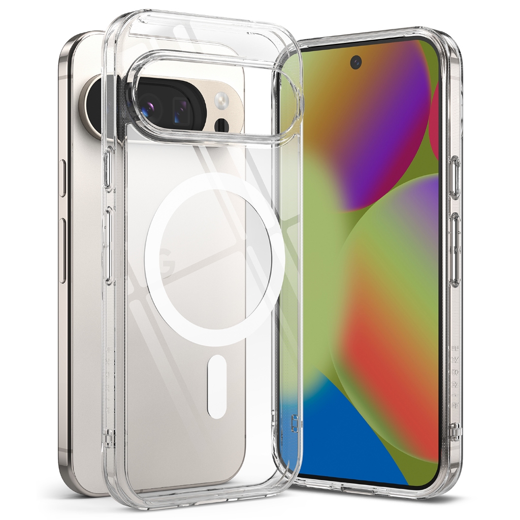 Ringke Fusion Magnetic 適用於 Google Pixel 10 / 10 Pro 透明防刮保護套