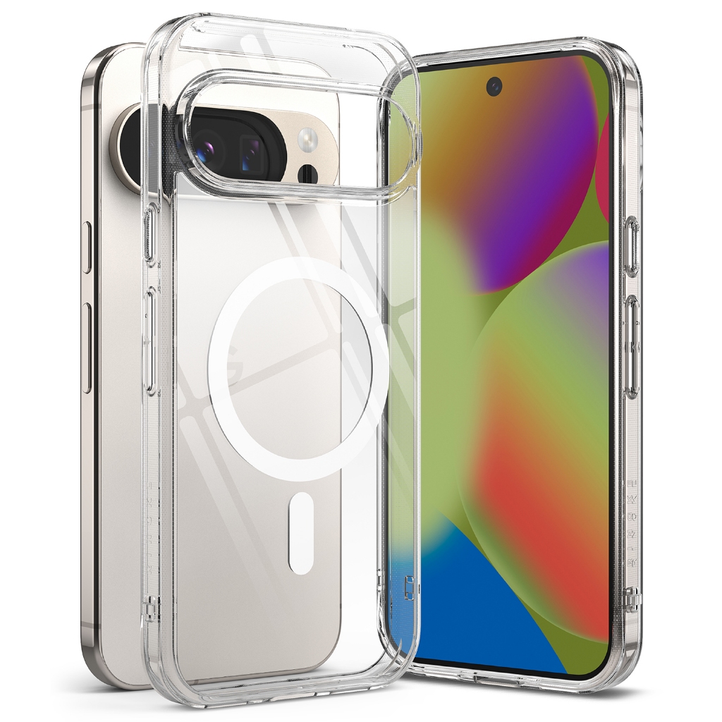 Ringke Fusion Magnetic 適用於 Google Pixel 10 Pro XL 透明防刮保護套