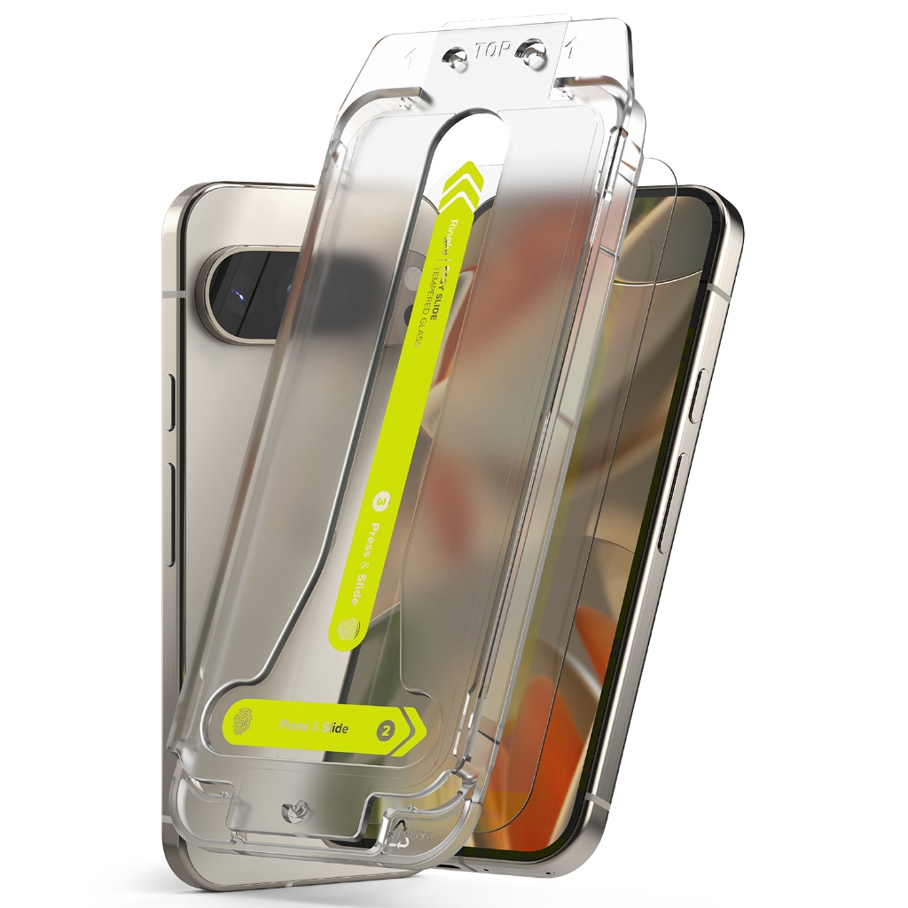 Ringke Easy Slide Glass 適用於 Google Pixel 10 / 10 Pro 玻璃螢幕保護貼