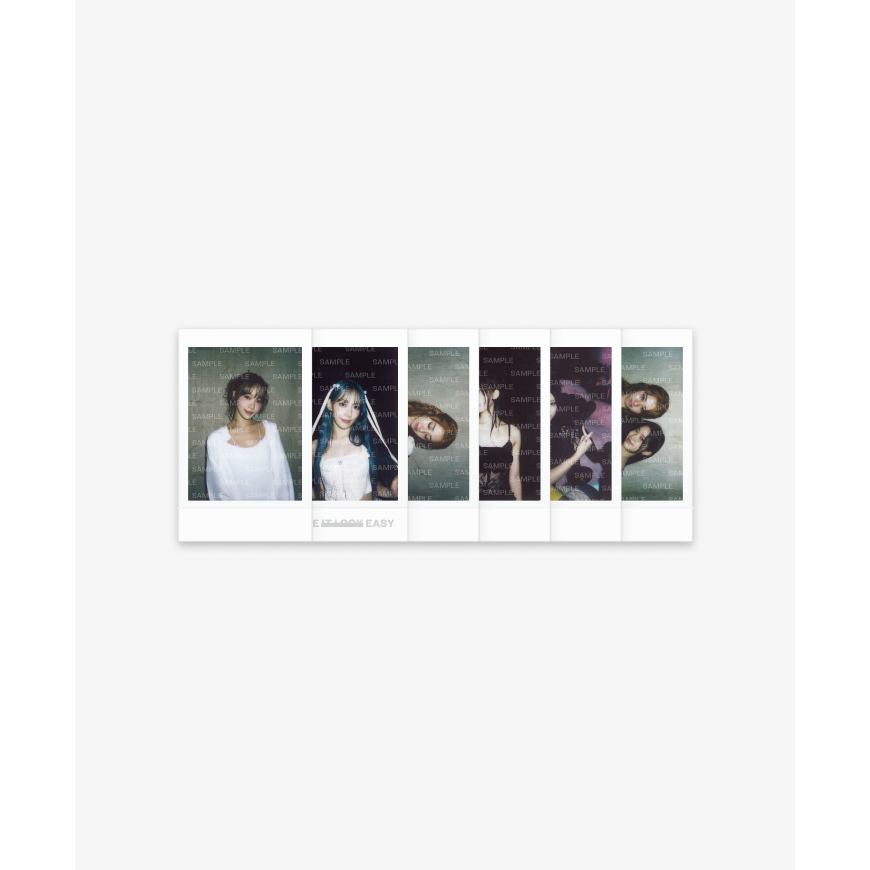 Le SSERAFIM 2024 S/S POP UP LE SSERAFIM 品牌商品 24 即時照片卡套裝