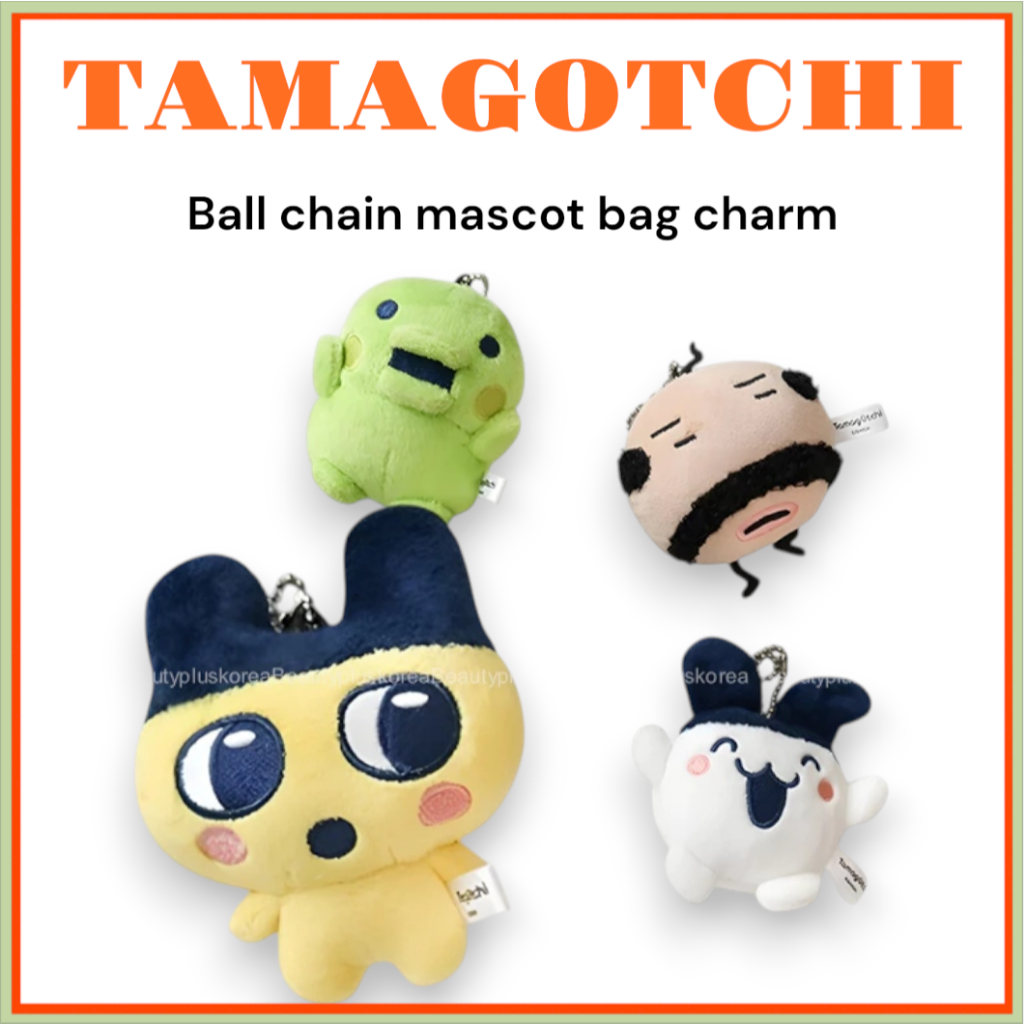 [TAMAGOTCHI] 球鏈吉祥物包掛飾 (Mametchi / Kuchipatchi / Mimitchi / O