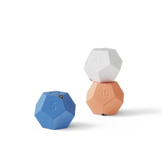 mooas十二邊形定時器, 可充電迷你計時器,11 個預設時間,桌面生產力計時器, 三種報警模式, 易於使用