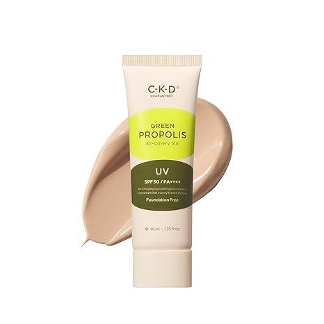 [C-K-D] 綠色蜂膠全效防曬霜 SPF 50+ PA++++ 40ML