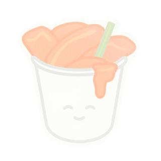 [ARTBOX OFFICIAL] 韓國 Tteokbokki Cupbokki人物便條本 (30頁)