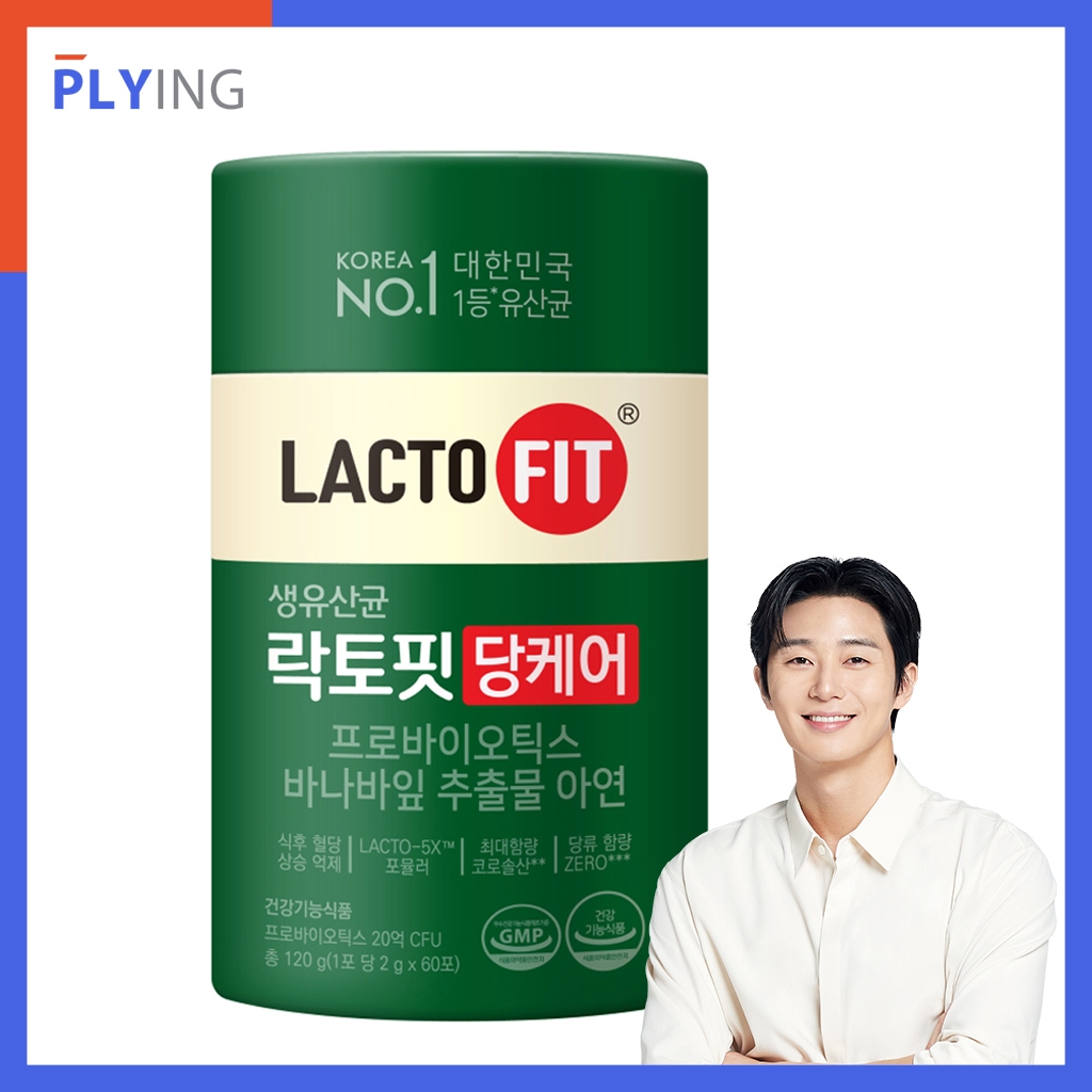 [Lacto-Fit] 血糖護理 (2gX60ea) 益生菌香蕉葉提取物鋅