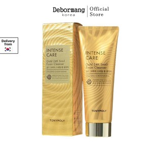 韓國現貨[TONYMOLY] Intense Care Gold 24K 蝸牛泡沫潔面乳 150ml