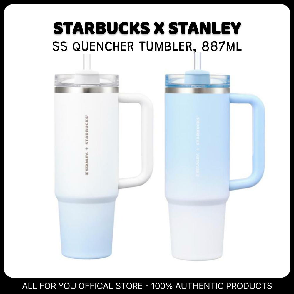 STARBUCKS [星巴克 X Stanley] SS Quencher 玻璃杯,887 毫升(30 盎司)