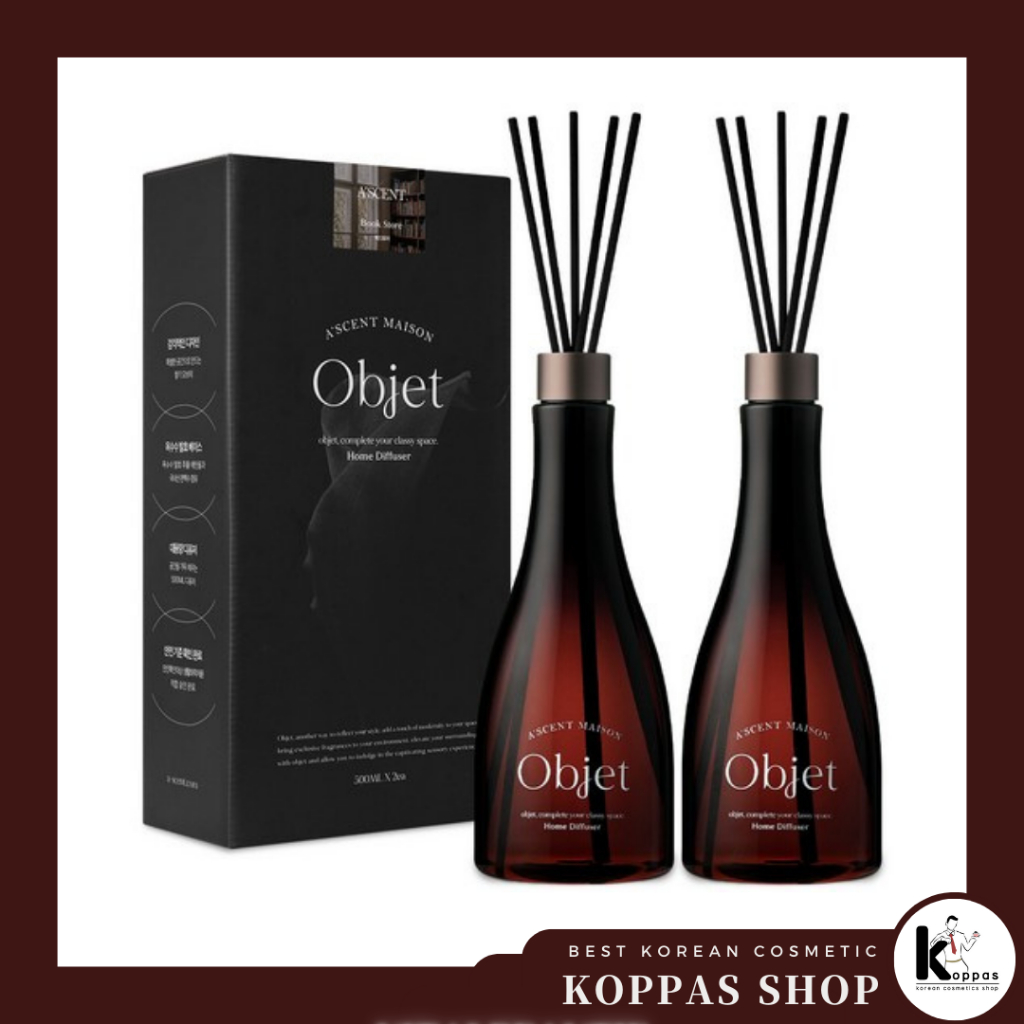 A'SCENT Maison Objet 高級家用擴香器 500ml + 500ml + 棒 10pc