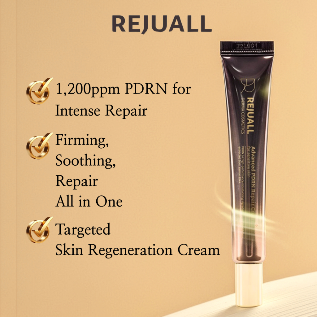 REJUALL Advanced PDRN 修護霜 20ml – 抗皺膠原蛋白增強嫩膚
