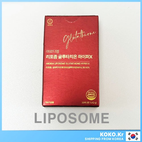 Ardiem Liposome 穀胱甘肽 Hyper X 30 片含贈品