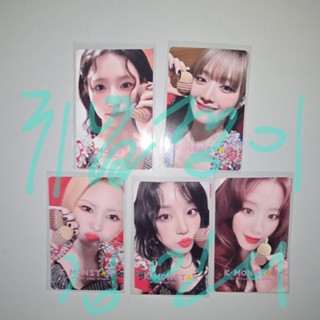 現貨出售 (G)I-DLE 迷你七輯 I SWAY Kmonstar 簽售 特典卡 小卡 薇娟 米妮 小娟 雨琦 舒華