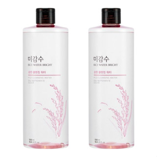 菲詩小舖 The Face Shop 米水亮澤溫和卸妝水 (500ml x 2)