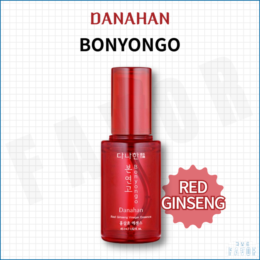 Danahan BONYONGO 紅參醋精華 45ml - 來自韓國 🇰🇷✈️