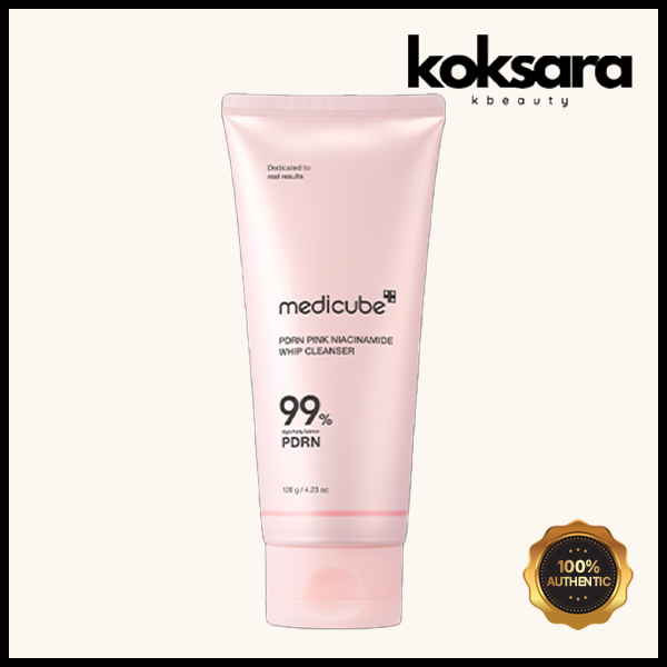 medicube pdrn pink niacinamide whip cleanser 120g