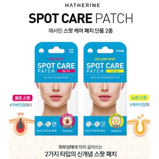 Haeserin Spot Care Patch Set – 紅斑 + 黃斑(凹陷痤瘡和麻煩護理,2 種)