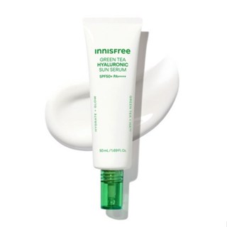 悅詩風吟 [舒緩綠色保濕] INNISFREE 綠茶透明質酸保濕防曬精華 SPF50+ PA++++ – 50ml –