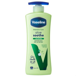 VASELINE 凡士林乾性皮膚保濕蘆薈舒緩身體乳液 400ml