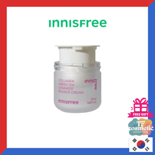 [Innisfree]（補充裝）膠原綠茶神經醯胺彈潤面霜 (50ml x 1入) / [來自韓國]