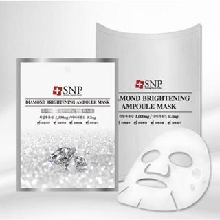 [K-Beauty] SNP 韓國鑽石亮白面膜 – 亮採補水 (10pcs)