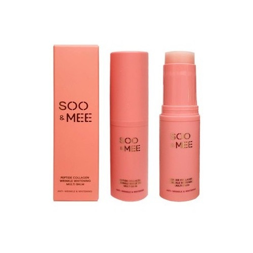 Soo & MEE 肽膠原蛋白抗皺美白多效膏 10g 提亮抗衰老抗皺