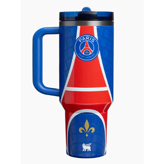 Stanley 1913 x PSG Quencher ProTour 翻蓋吸管杯 1.18L,大號保溫冷飲杯