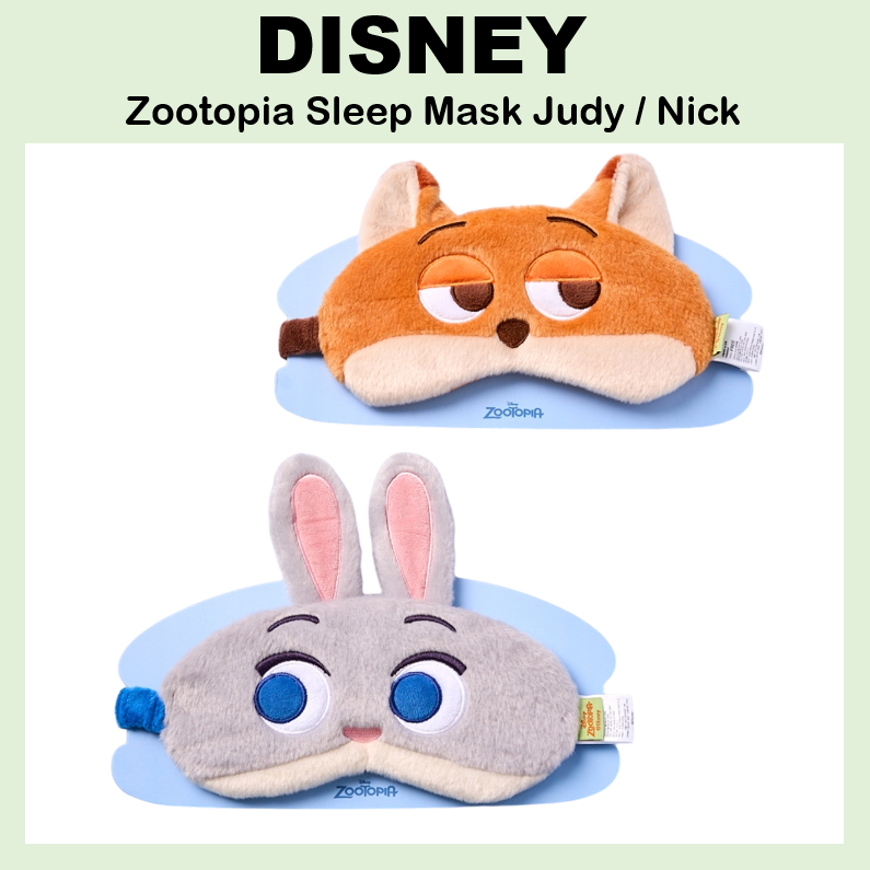 [迪士尼] Zootopia 角色睡眠面膜朱迪 / 尼克