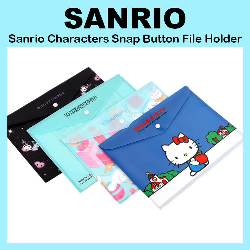 三麗鷗 [SANRIO] Sanrio Characters 按扣文件架 (Kitty / Kuromi / Cinna