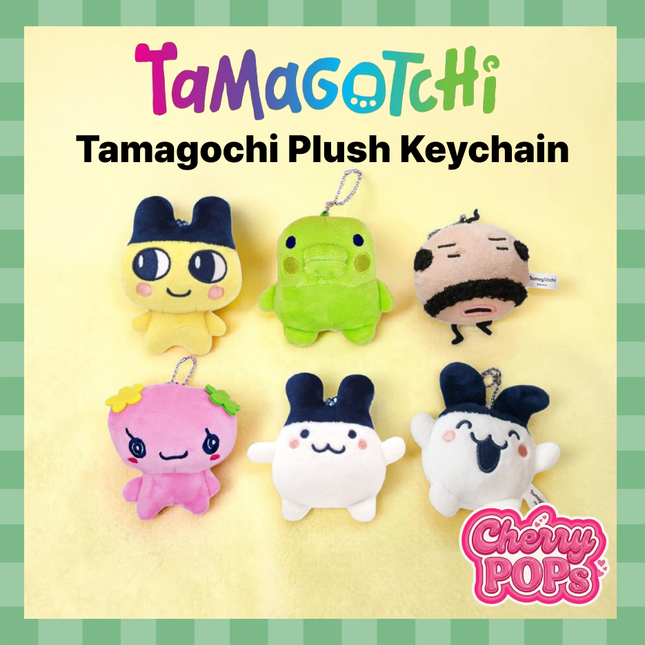 [Tamagotchi] 毛絨鑰匙扣 - Mametchi Kuchipatchi Mimitchi Oyajitchi