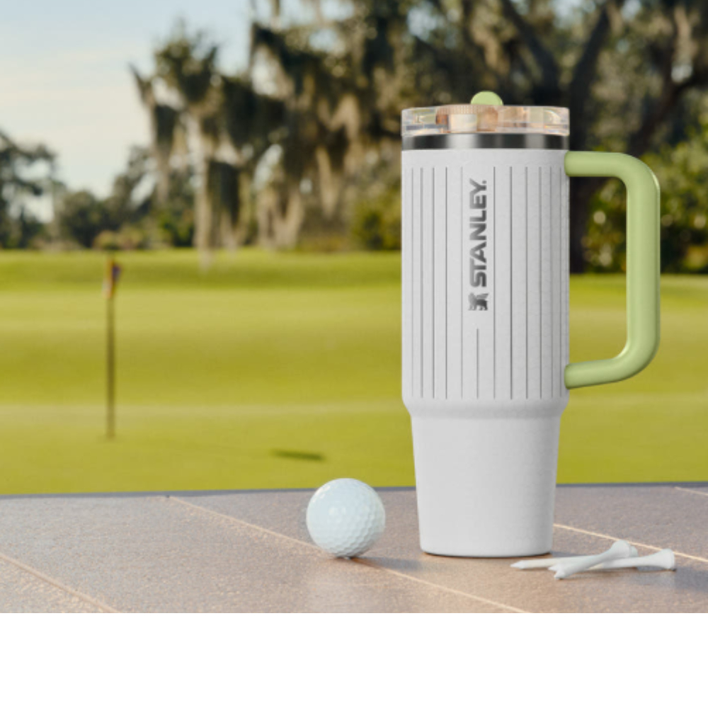 STANLEY 1913 x Nelly Korda Quencher ProTour 翻蓋吸管防漏玻璃杯 887 毫升