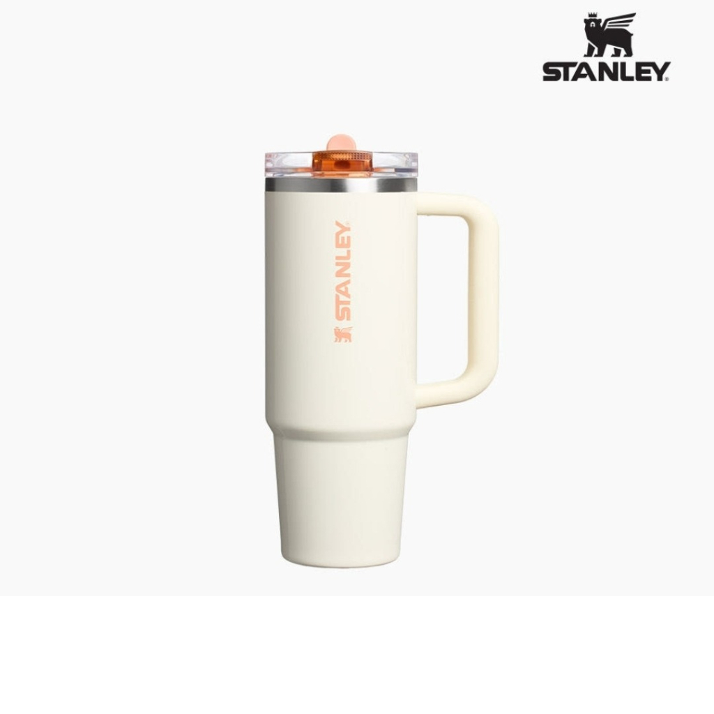 STANLEY Quencher Pro Tour Flip 吸管杯 1.18L 887ml 30oz 40oz 奶油杏