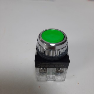SungHo PR-25B-1G Ø25 PB 1a1b 250VAC 5A 非發光按鈕開關綠色