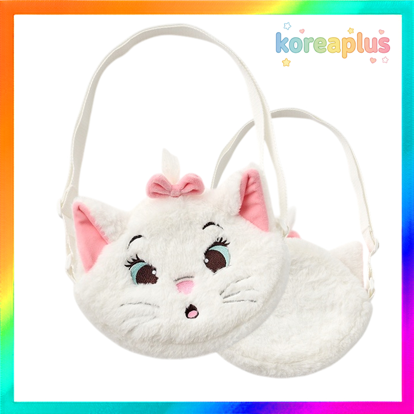 迪士尼 [DISNEY] Marie 斜挎毛絨包 Disney Cat Marie