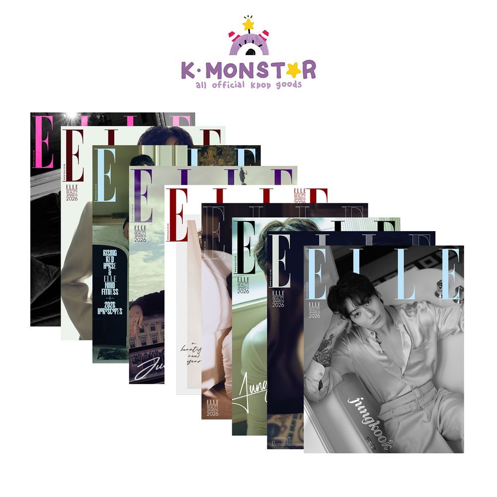 [POB] 2026.1 ELLE SPECIAL EDITION BTS JUNG KOOK COVER SET