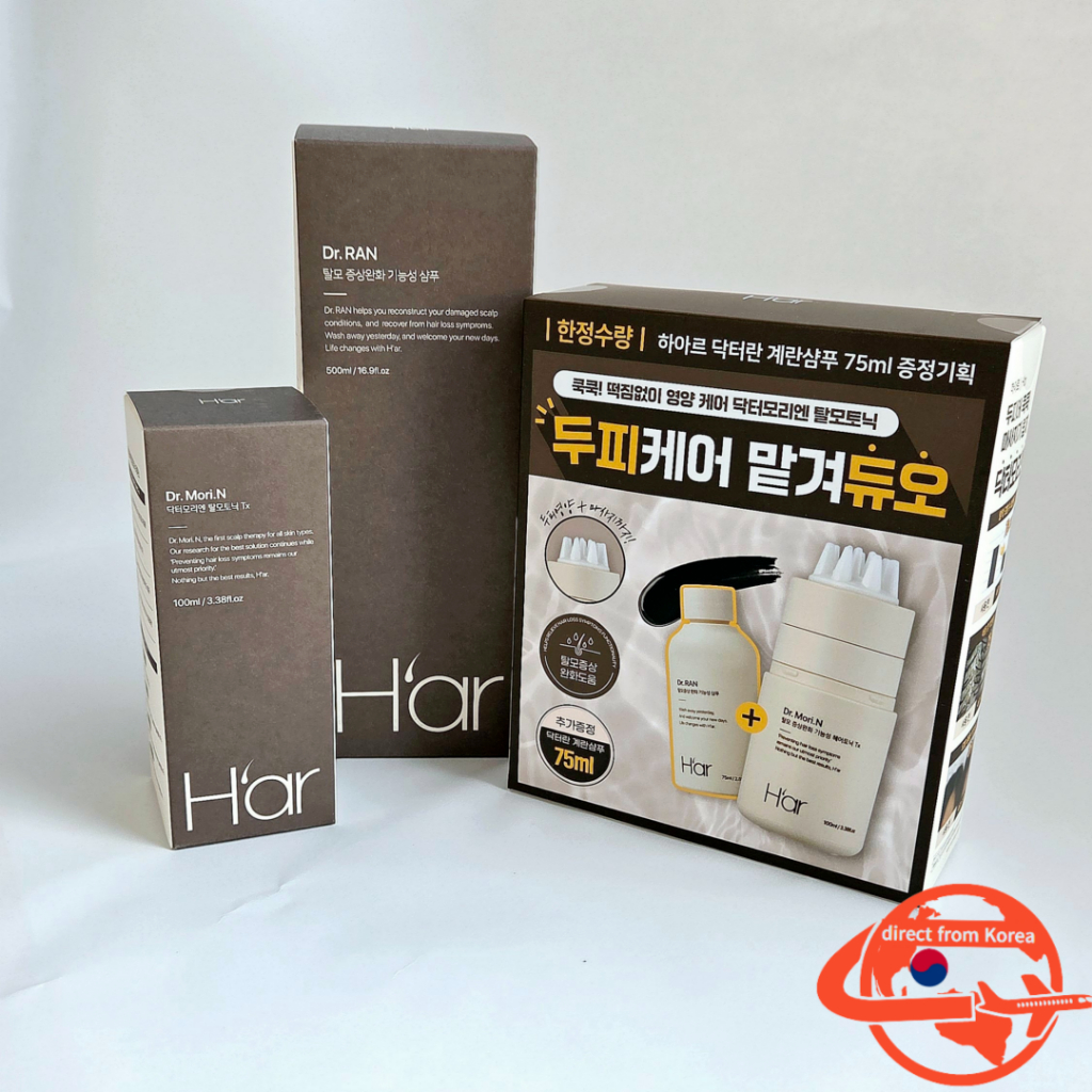 [H'ar] 養髮液 100mL / Dr. Mori 天然蛋白滋養洗髮精 500ml