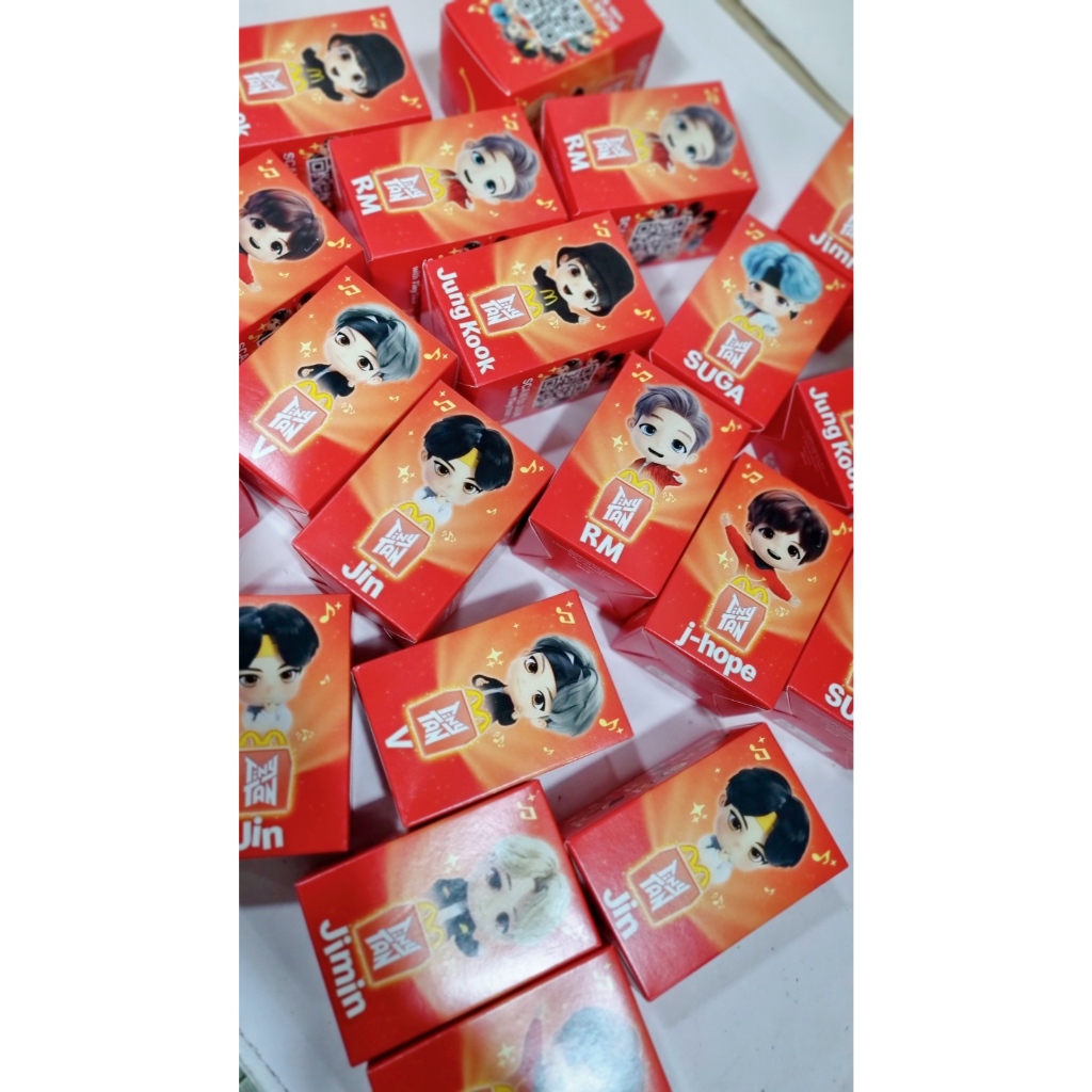 TinyTAN 開心樂園餐玩具 – 回歸版 (BTS 官方合作)