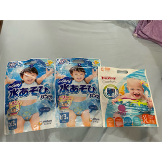 nuby游泳尿布（moony玩水褲）
