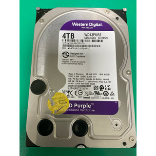 WD WD43PURZ-85BWPY0 .紫標 4TB 3.5吋監控系統硬碟. 使用時間20170小時,