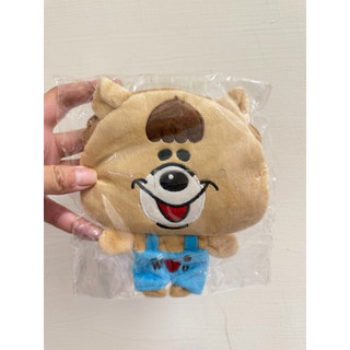 娃娃機夾到-KUMATAN熊🐻/WC熊：可愛票卡夾/證件套（夾到後無拆封過，商品狀況如圖）