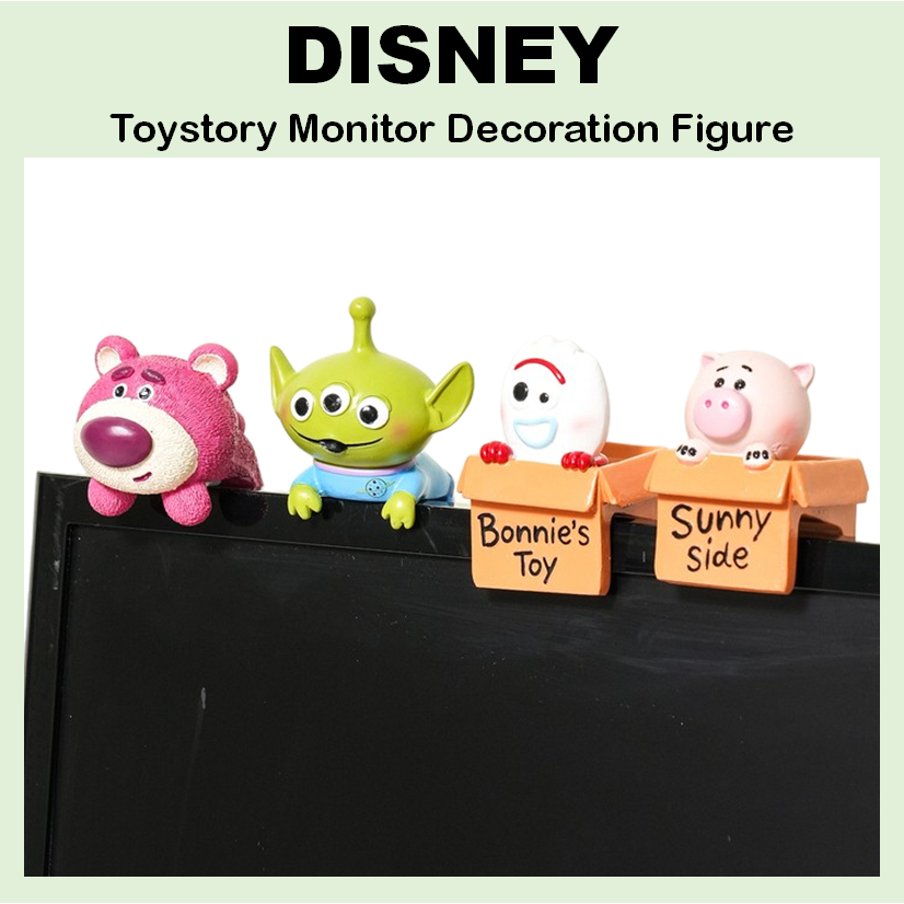 迪士尼 [DISNEY] Toystory 顯示器裝飾人偶(外星人 / 火腿 / 洛索 / 叉子)