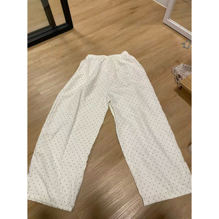 二手美品九成新 韓系女長褲 點點風