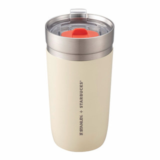 [現貨] 星巴克 Starbucks X Stanley 香草米 16OZ TOGO冷水杯 不鏽鋼杯