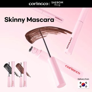 [CORINGCO] Mak-Cara 纖細睫毛膏 - 超纖細 2.5 毫米刷子,長捲翹,防汙 | 2 種顏色