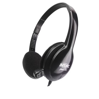 INTOPIC 廣鼎 JAZZ-220 頭戴式 耳機麥克風 耳麥 有線耳麥 輕便型 40mm