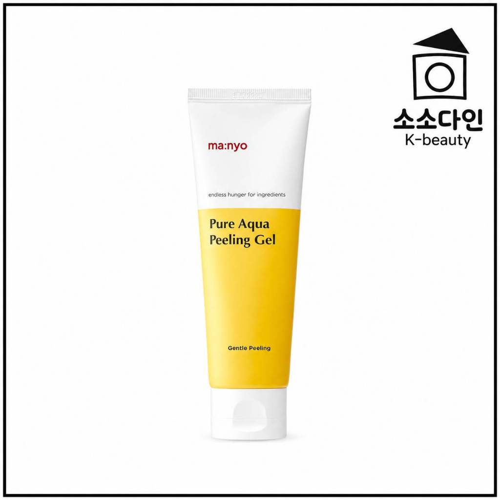 Ma:nyo Pure Aqua 去角質凝膠 120ml 非常適合個人使用、分享或在您最喜歡的 K-Beauty ski