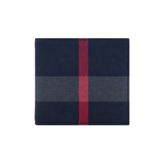 Burberry 經典格紋8卡男短夾