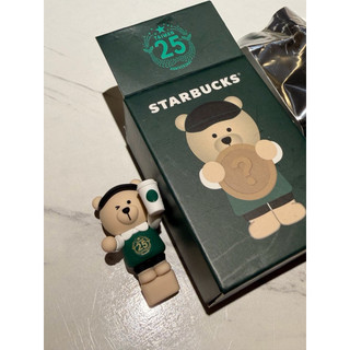 讓藏/出售🐻Starbucks星巴克台灣 25 週年 歡慶 Bearista 小熊杯塞《全新》