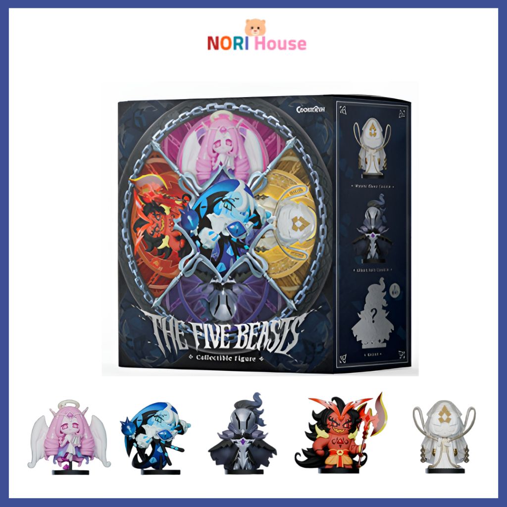 Cookie Run Kingdom 五獸收藏公仔 盲盒 The Five Beast 韓國正版